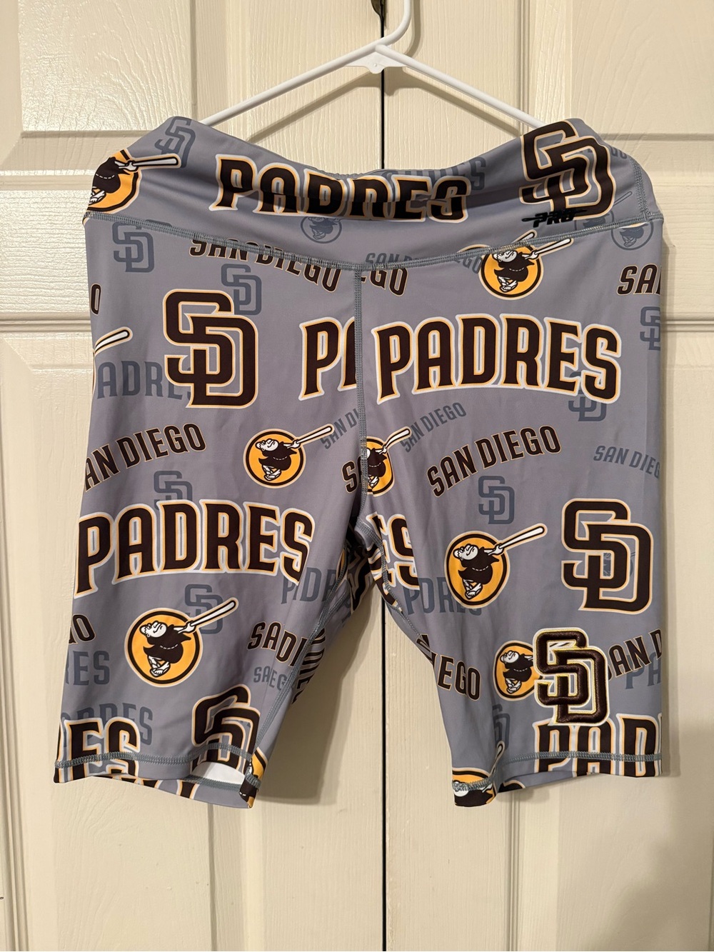 MLB San Diego Padres Gray Athletic Shorts